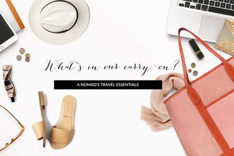 MISCHA's Musts: What's In Our Carry-On