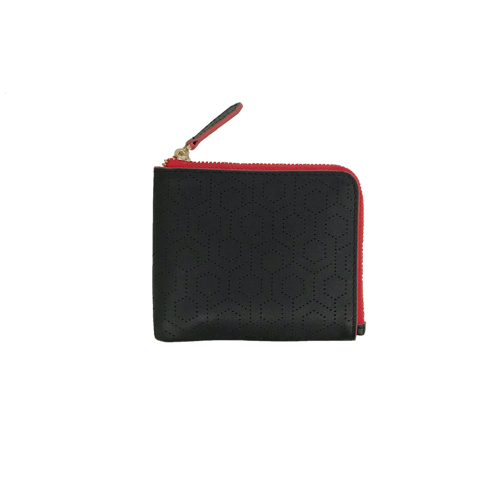 Zip Around Wallet Set - Stone & Black