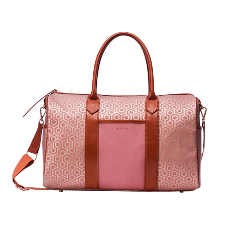 Leather Bucket Bag - Rose