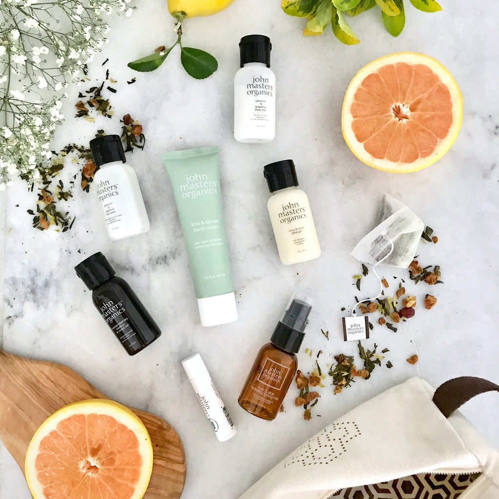 John Masters Organics x MISCHA Travel Kit