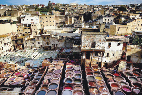 A Look Inside A Moroccan Tannery