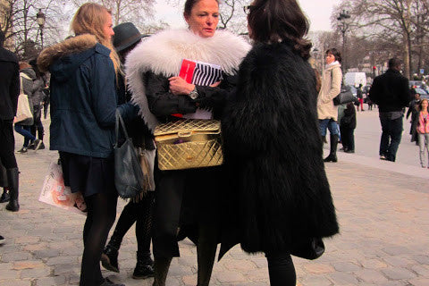 Street Style at Chanel