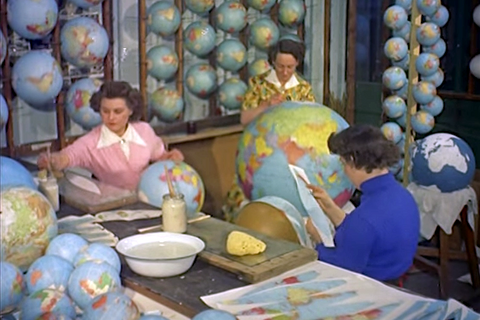 Must Watch: Globe Making in the 50's