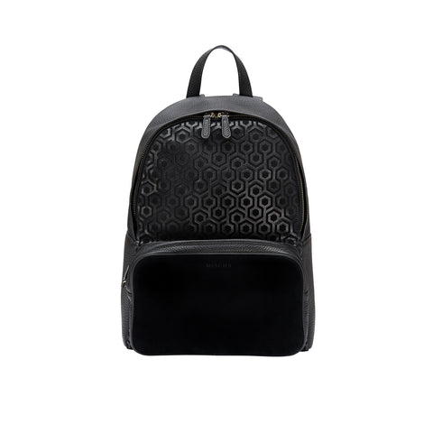 Leather Bucket Bag - Stone