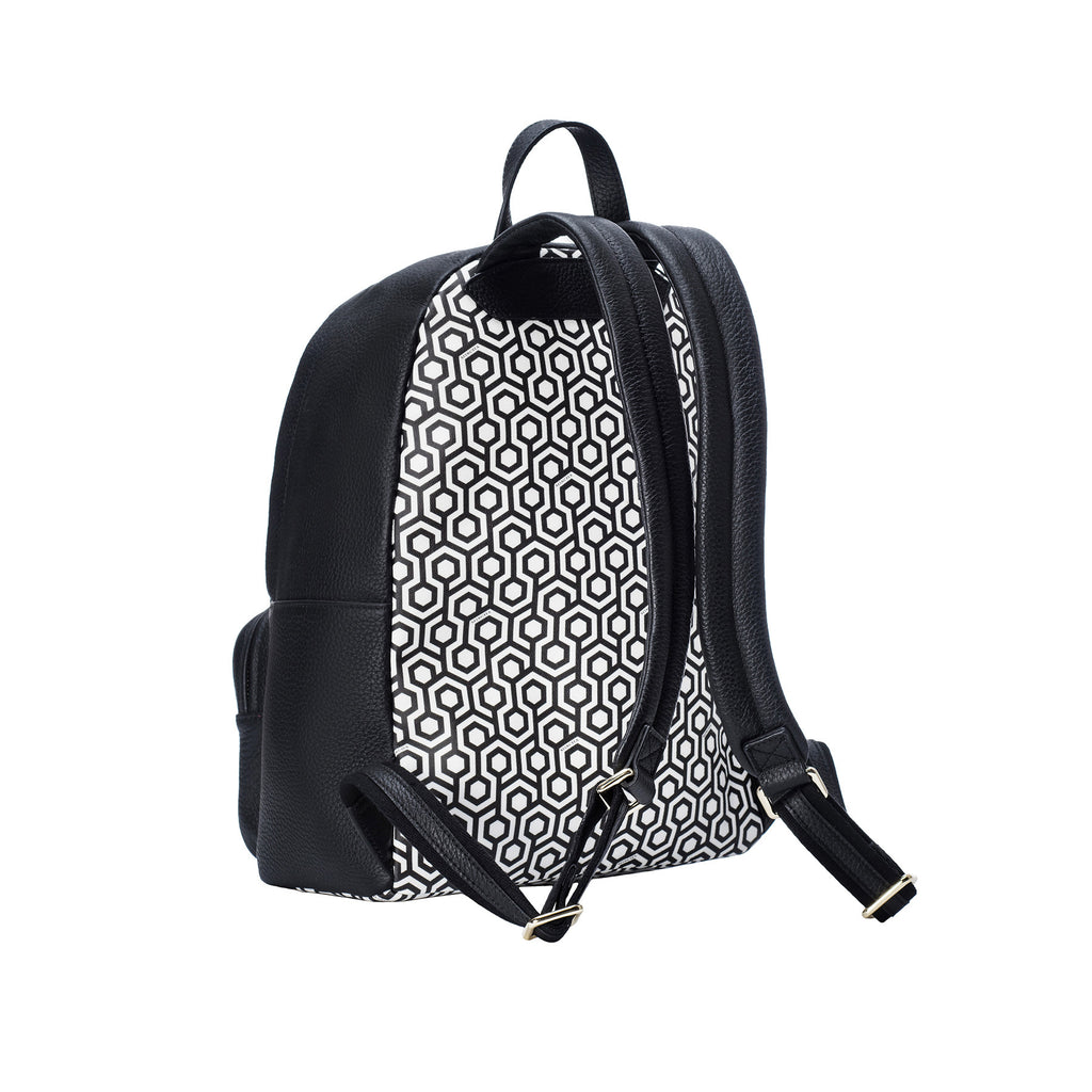 Mischa Backpack - Classic Black (Back view)