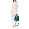 Mischa Bucket Bag - Fern (model shot)