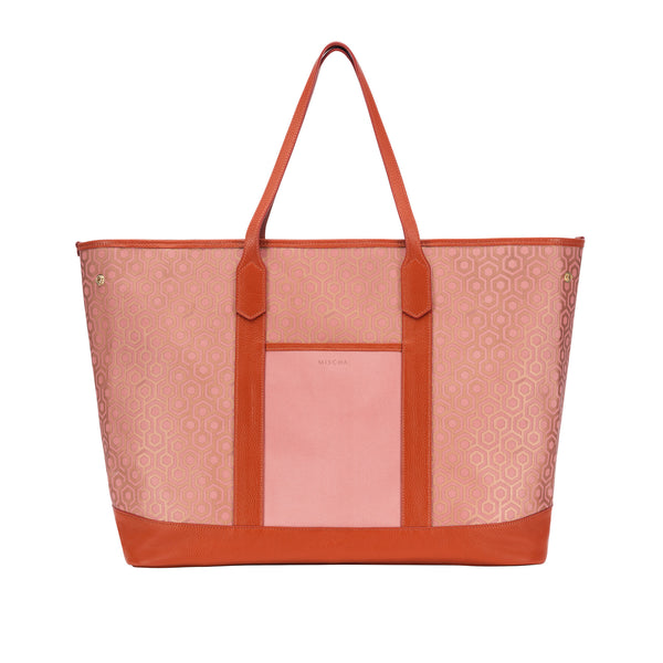 Mischa Bucket Tote - Rose