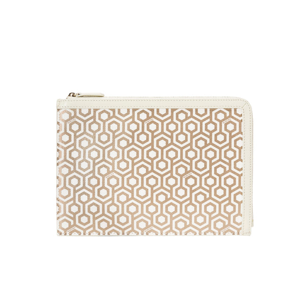Mischa Folio Pouch - Champagne