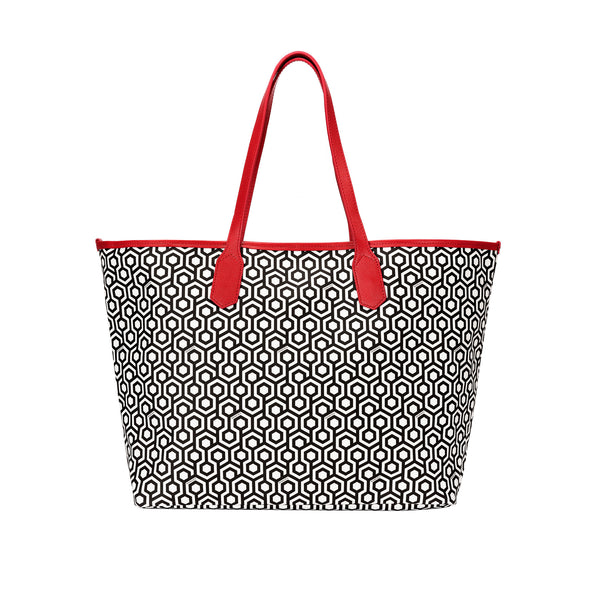 MISCHA Jet Set Tote - Classic Red