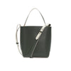 MISCHA Leather Bucket Bag - Ash