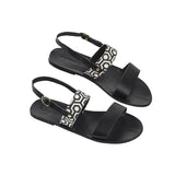 Alasia Lifestyle x MISCHA Plato Sandals & Tote - Classic Black